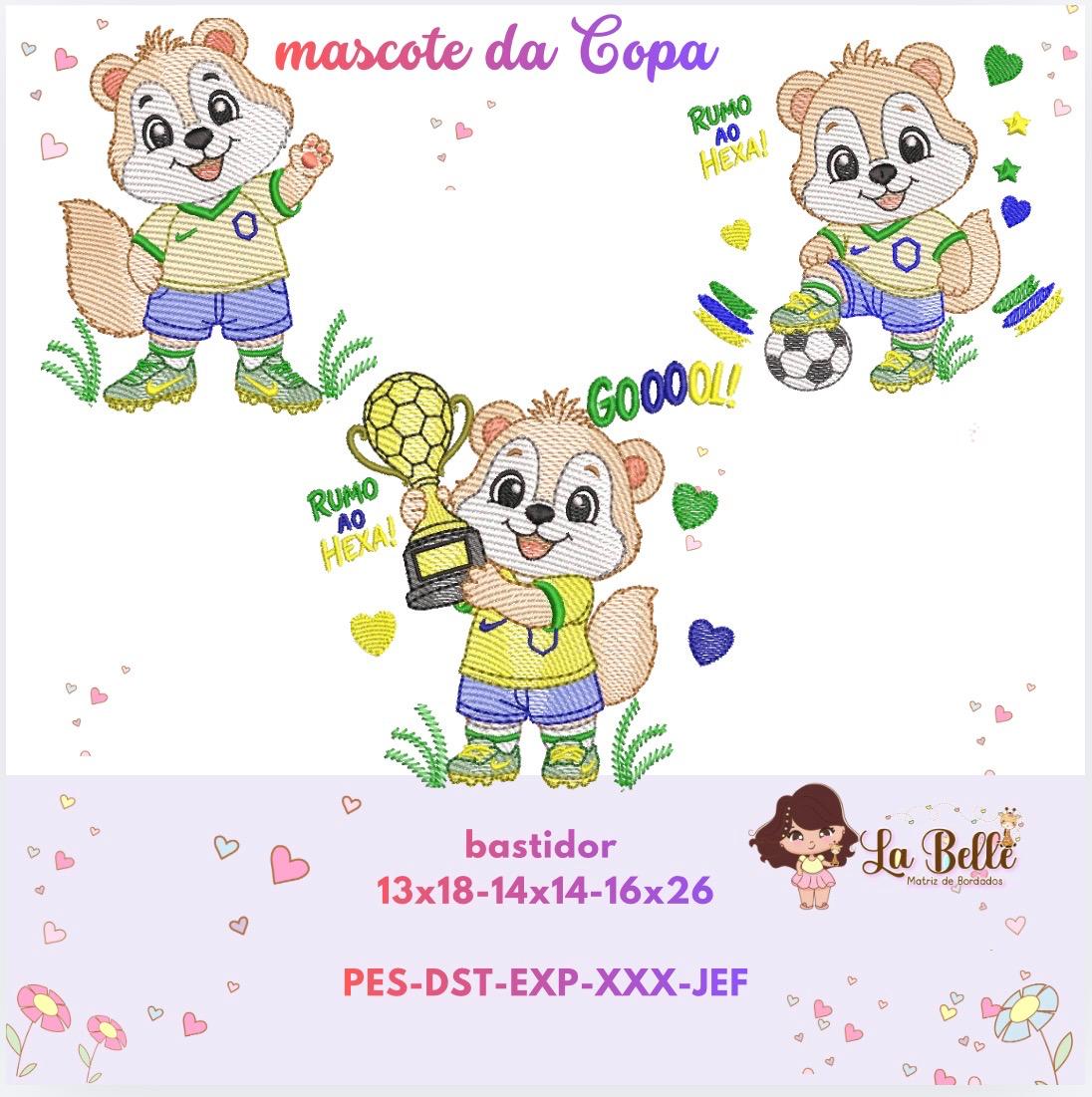 mascote da copa