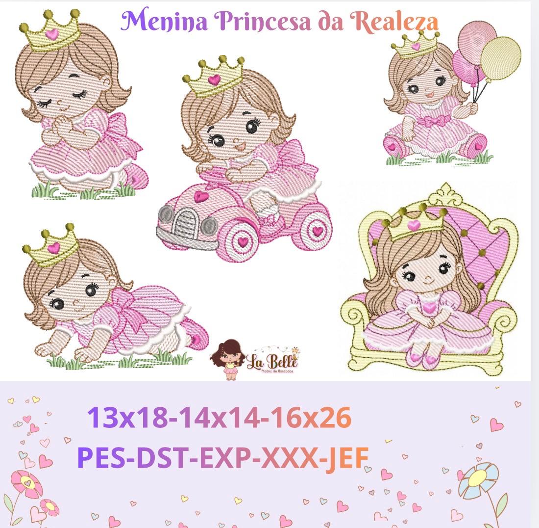 Menina princesa realeza