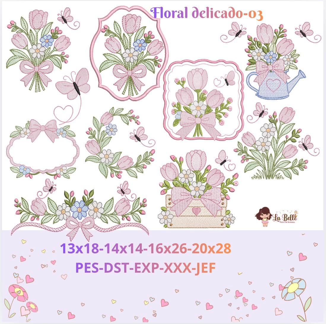 Floral Delicado 03